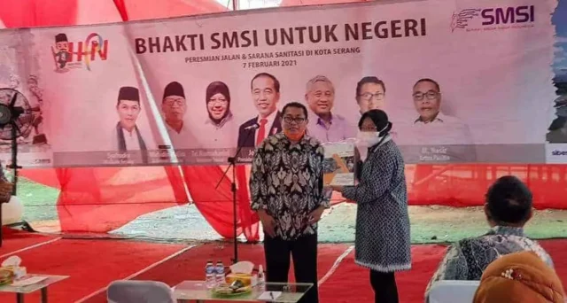 HPN 2021, Mensos Risma Tertarik Program Kemanusiaan SMSI