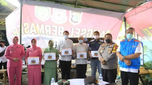 Pemkot Launching Jakarta Tangsel Bermasker