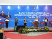 Mendagri: Rakornas Dukcapil 2021 Menjadi Momentum Evaluasi Kinerja Jajaran Dukcapil