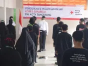 39 Tenaga Relawan PMI Kota Tangerang Dilatih Jadi Pelopor Kemanusiaan