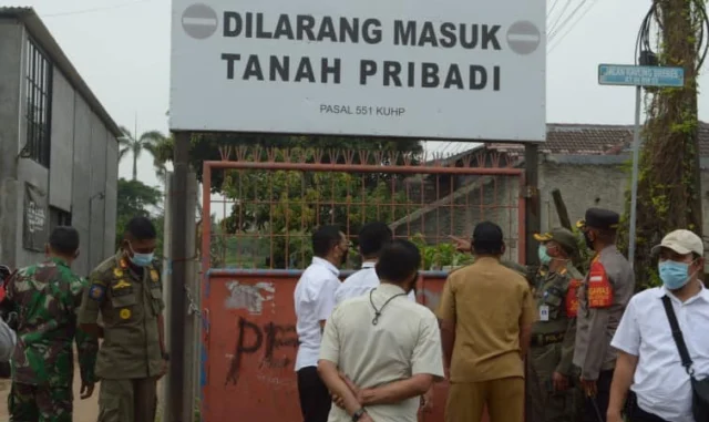 Klarifikasi Ancaman, Polisi Panggil Pemagar Tembok Beton di Ciledug