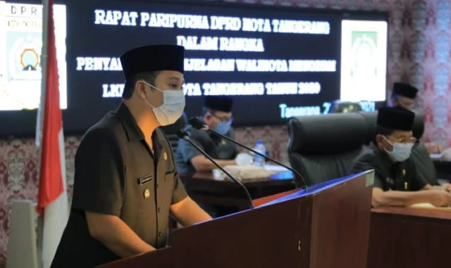 Paripurna LKPJ Kota Tangerang, Terdapat 11 Sasaran Pembangunan di Tahun 2020