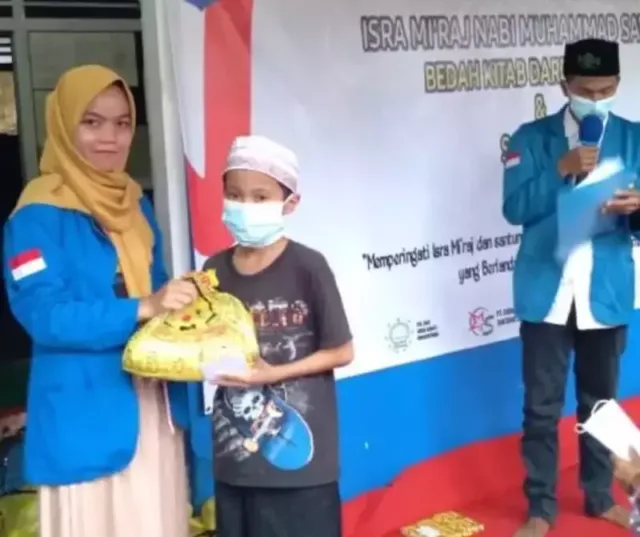 PK PMII STAIM Bedah Kitab Dardir dan Santunan Anak Yatim