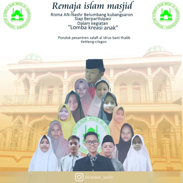 Partisipasi Remaja Islam Masjid (Risma) AN-Nashr Pada Lomba Kreasi Anak