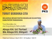 Turut Berduka Cita, PKS Kehilangan Ulama Kharismatik Asal Tangerang