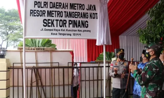 Tujuh Tahun, Polsek Pinang Diresmikan