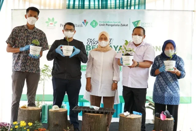 Dompet Dhuafa dan UPZ DK Permata Bank Syariah Gelar Kick off Kampung Herbal