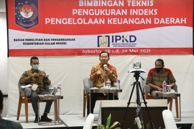 Badan Litbang Kemendagri Selenggarakan Bimbingan Teknis Pengukuran Indeks Pengelolaan Keuangan Daerah