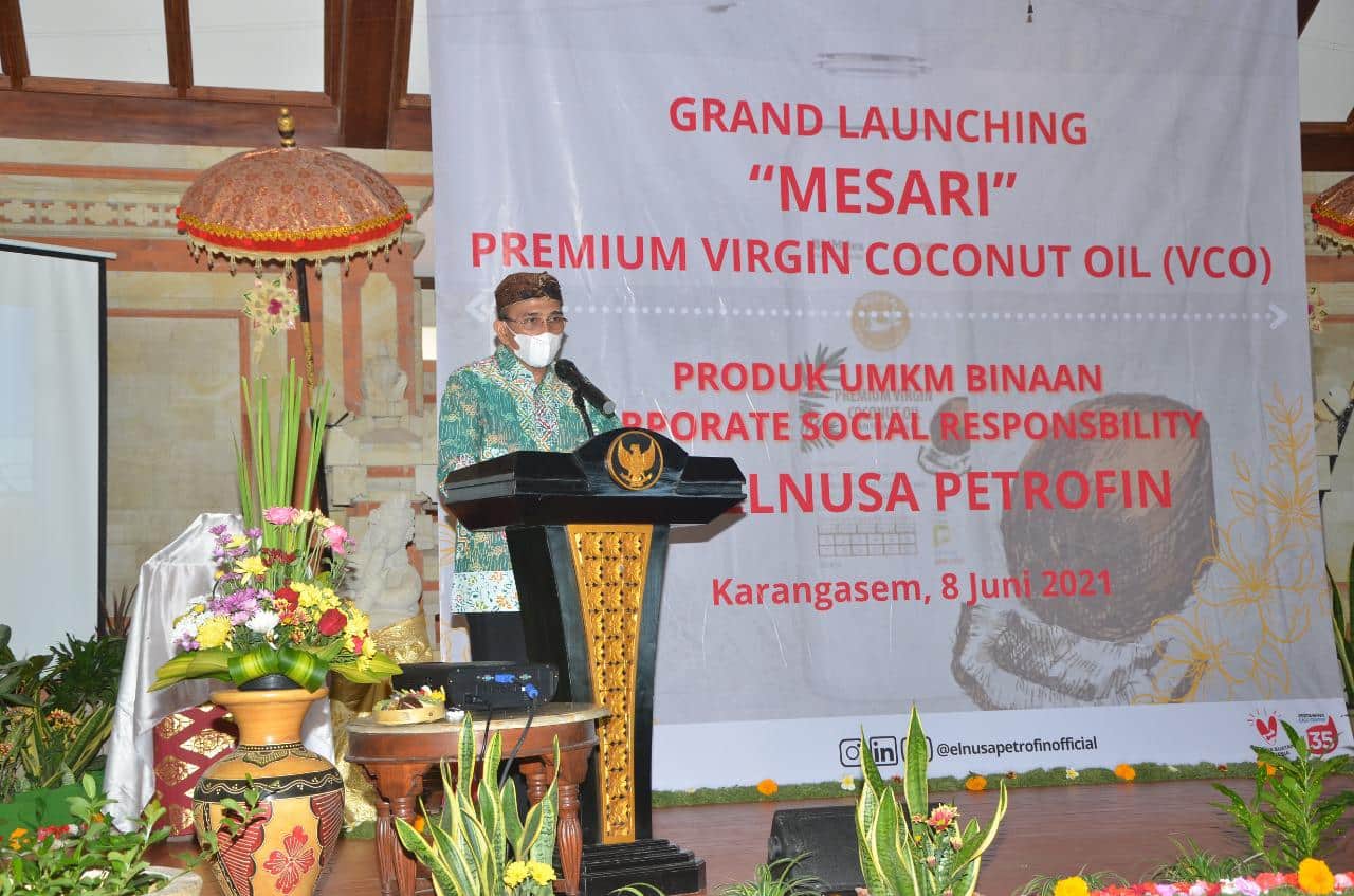 Dorong Pengembangan UMKM, Elnusa Petrofin Gelar Peluncuran Mesari Premium VCO