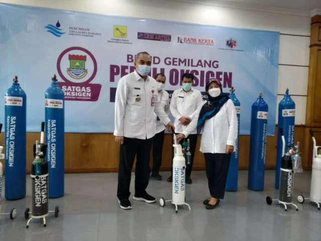 Pemkab Tangerang Bentuk Satgas Oksigen, Perumdam TKR Jadi Koordinator