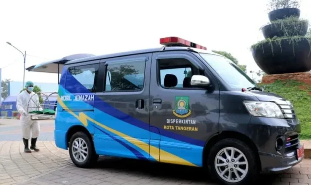 Bantu Evakuasi, Kendaraan Operasional Pemkot Tangerang Jadi Mobil Jenazah