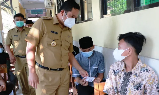 Vaksinasi Pelajar, Kejar Pembelajaran Tatap Muka di Kota Tangerang