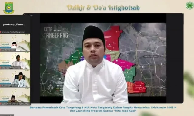 Dzikir dan Istigosah 1 Muharram 1443 Hijriah, Kota Tangerang 'Kita Jaga Kyai'