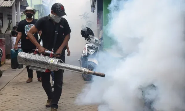 Demam Berdarah Mewabah, PMI Kota Tangerang Gencarkan Fogging