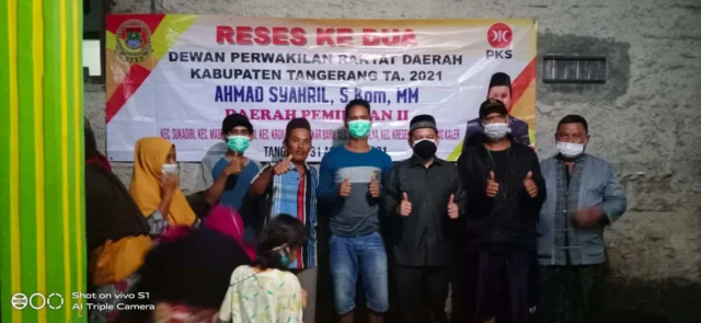 Serap Aspirasi Reses, Aleg PKS: Warga Sukadiri Butuh Tambahan SMP Negeri