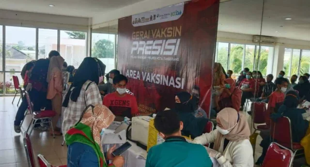 1500 Warga Sukses Divaksin Covid-19 Presisi Polsek Panongan