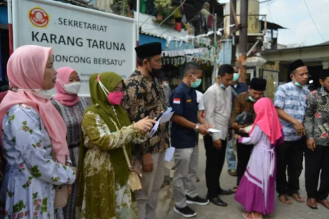 Karang Taruna Keroncong Gelar Santuni Yatim dan Dhuafa