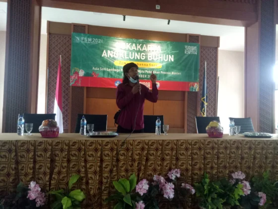 Gong! Lokakarya Angklung Buhun FSM 2021 Dibuka Kadisbudpar