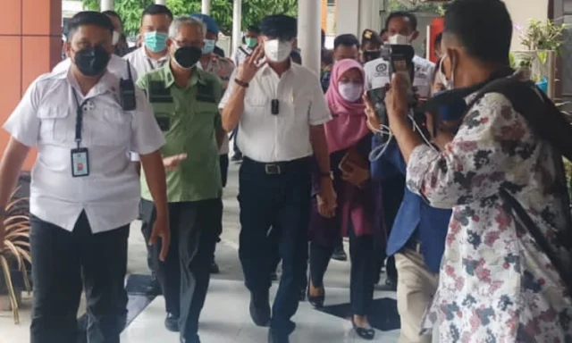 Yasonna Sambangi Korban Kebakaran Lapas di RSUD Kabupaten Tangerang, Tiga Kritis