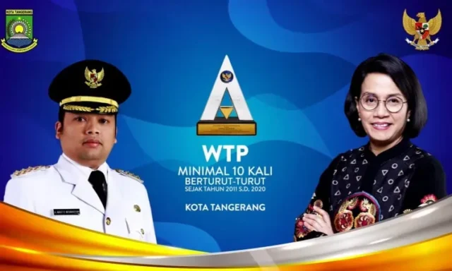 Berhasil Raih Lebih dari 10x WTP, Pemkot Tangerang Diberi Penghargaan Kemenkeu