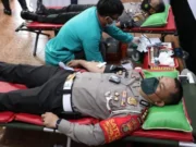 Hari Lalulintas ke-66, Polisi Donor Darah