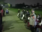 Kapolsek Pimpin Ops Yustisi dan Sosialisasi PPKM Level 3 Di Wilayah Kecamatan Panongan