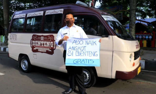 Ayo, Naik Angkot Si Benteng Kota Tangerang Gratis Hingga Akhir Tahun