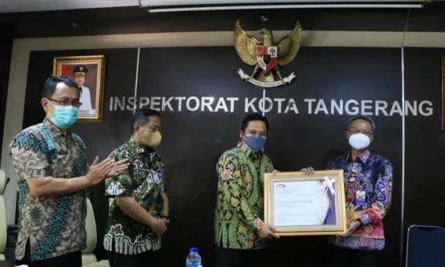 Pemkot Tangerang Raih Penghargaan Kapabilitas APIP Level 3 BPKP