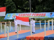 Hari Sumpah Pemuda di Kota Tangerang, Upacara di Atas Sungai Cisadane