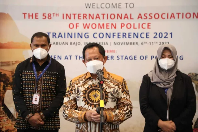 Mendagri Apresiasi Penyelenggaraan Konferensi ke-58 Polisi Wanita se-Dunia di Labuan Bajo