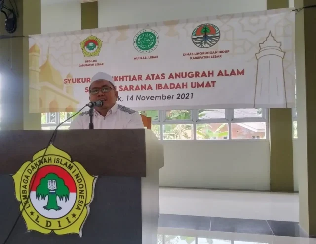 LDII dan MUI Kabupaten Lebak Kolaborasi Adakan Pengajian Berwawasan Lingkungan