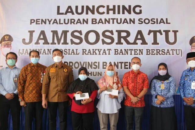 Wagub Banten Launching Program Jamsosratu di Tangerang, Rp50 M Diberikan ke Puluhan Ribu RTS