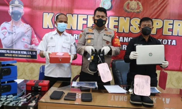 Komplotan Pembobol Gudang PT Transmarco di Karawaci Diringkus Polisi