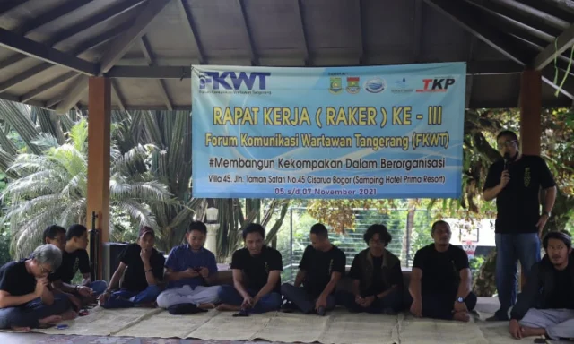 Raker ke-III Forum Komunikasi Wartawan Tangerang: Kepakan Sayap Organisasi