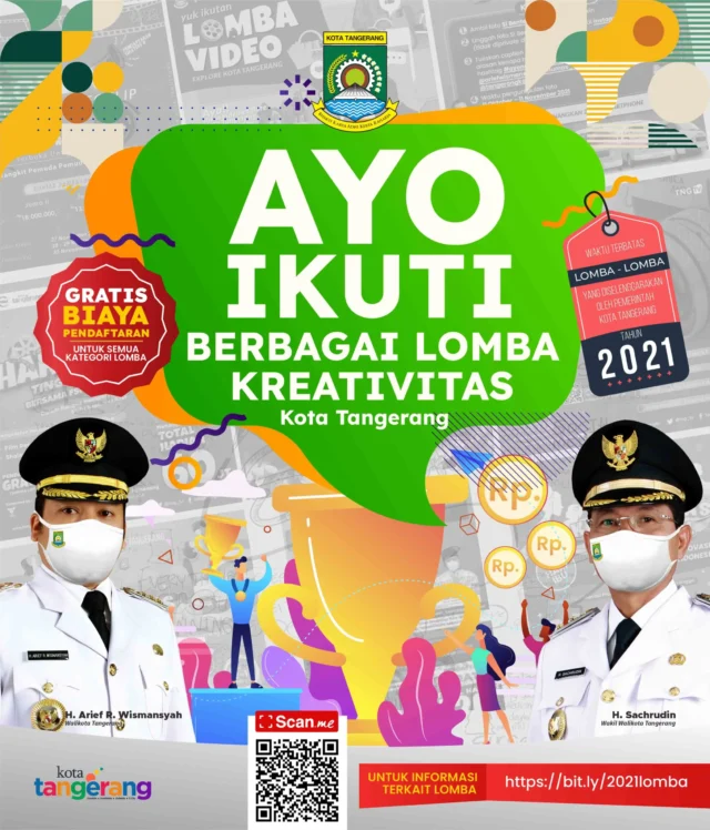 Digelar Setiap OPD Kota Tangerang, Ayo Ikuti Lomba Kreativitas Masyarakat Gratis!