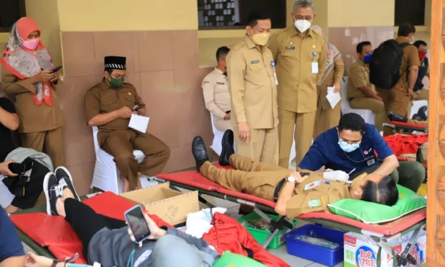 50 Tahun Korpri, Pemkot Tangerang Gelar Donor Darah