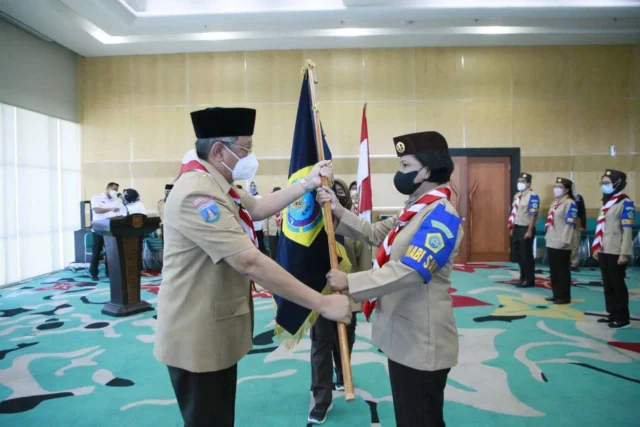 Lantik Kepengurusan Saka Anti Narkoba, Benyamin : Jadilah Teladan Bagi Masyarakat