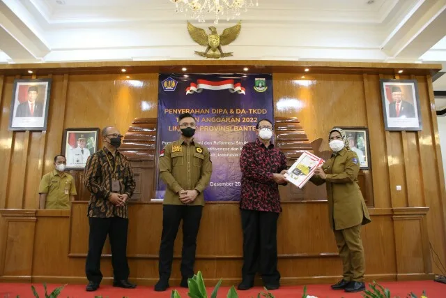 Terima DIPA Tahun 2022, Bupati Serang Harap Realisasi Serapannya Baik