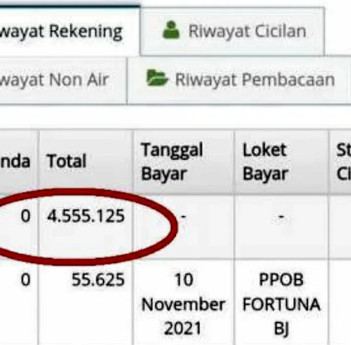 Gokil! di Perumdam TKR tagihan Rp55ribu/bulan, Beralih ke Perumdam TB Jadi Rp4,5 Juta