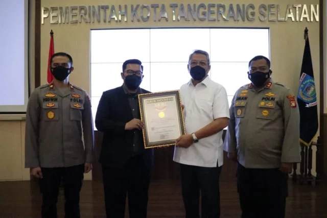 Pemkot dan Polres Tangsel Raih Rekor Muri