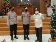 Sehari Sebelum Natal, Wali Kota, Kapolres dan Dandim 0506/TGR Keliling Gereja