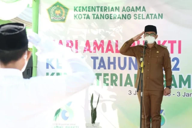 Wakil Walikota Pimpin Apel Hari Amal Bhakti Ke-76