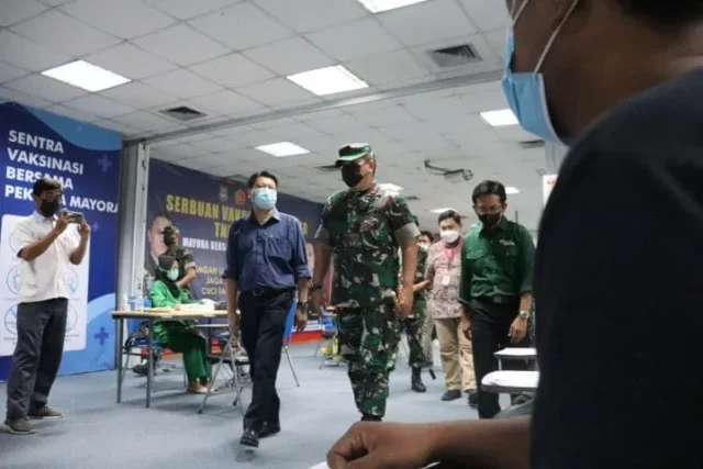 PT Torabika Eka Semesta Bareng Korem 052/Wijayakrama Gelar Vaksinasi Booster