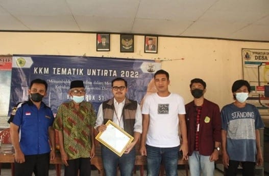 Saat bersama para Tokoh di Desa Kujangsari, Kecamatan Cileles, Kabupaten Lebak.