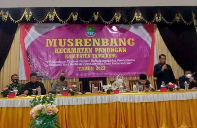 Musrenbang Kecamatan Panongan, Anggota DPRD Kabupaten Tangerang Berharap Semoga Usulan Warga Terealisasi