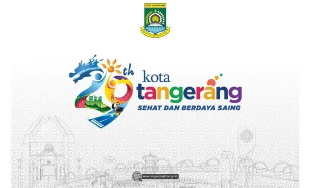 Resmi, Ini Logo dan Tagline HUT Kota Tangerang Ke- 29 Tahun