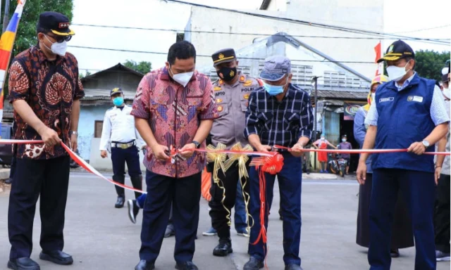 Wali Kota Resmikan Looping Jalan Galeong - Arya Santika Karawaci