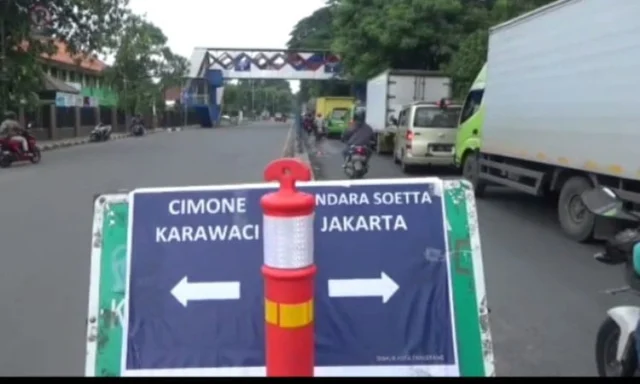 Jalan Daan Mogot Kota Tangerang Satu Arah Jadi Macet Parah, Ini Penjelasan Kadishub