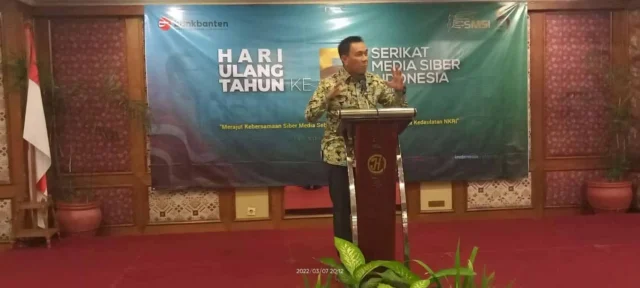 Hadiri HUT SMSI, Dirut Bank Banten Tegaskan Layanan Digital Segera Diluncurkan