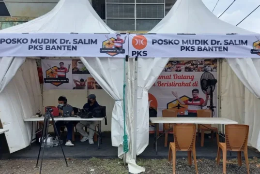 DPW PKS Banten Buka Tiga Posko Mudik Selama Lebaran 2022, Ini Lokasinya